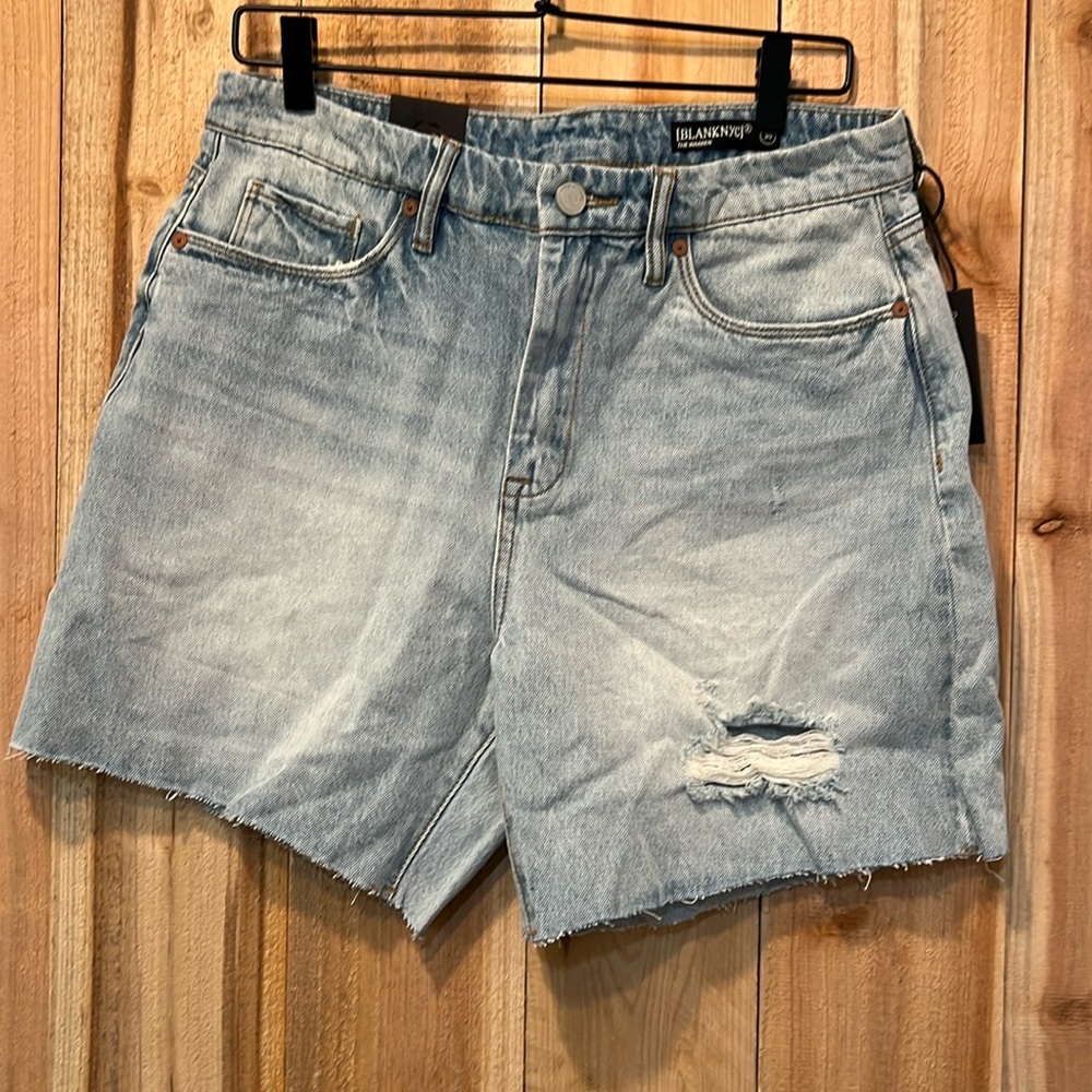 NWT Blank NYC Jean Shorts The Warren
